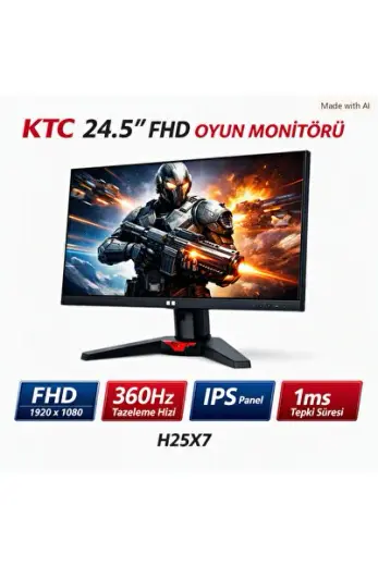 24.5" H25X7 FHD 360Hz IPS 1ms