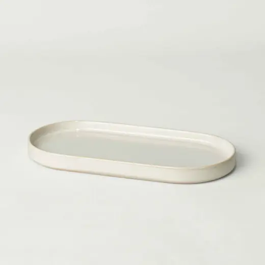 Linens Trina Banyo Tepsisi 25x12x2 Cm Krem