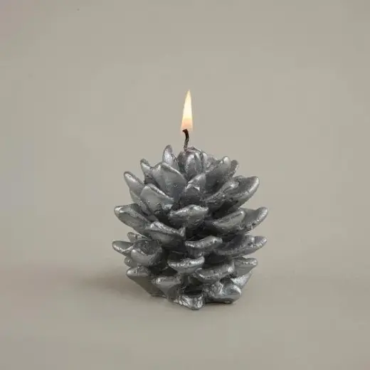 Cono Kozalak Mum Silver