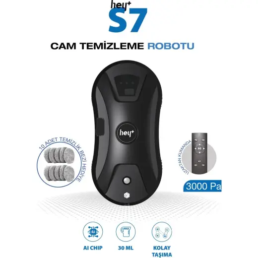 Premini Su Püskürtmeli Cam Temizleme Robotu, Kolay ve Hızlı Temizlik Sağlar