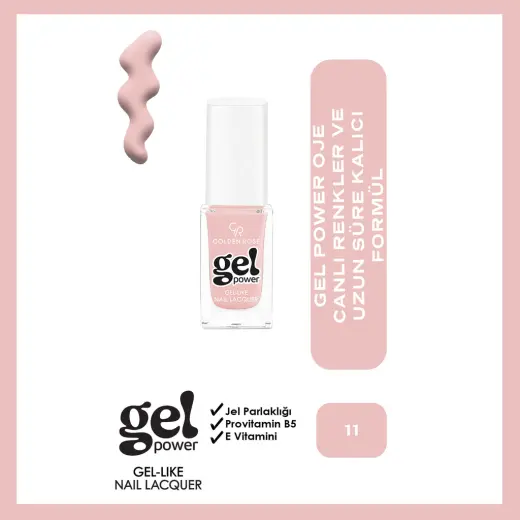Golden Rose Power Gel Like Nail Oje No: 11