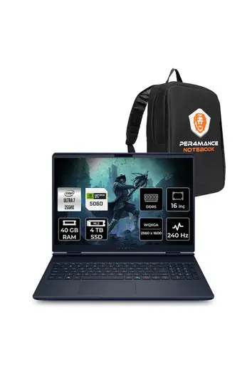 Alienware 16X Aurora Ultra 7 255HX 40GB 4TB SSD RTX5060/8GB 16" QHD+ FDOS Gaming Laptop
