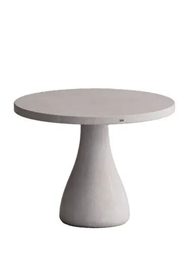 Erebus Beyaz Beton Yemek Masası