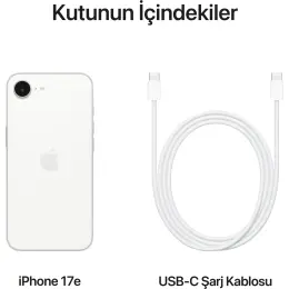 Apple iPhone 17e 256 GB Beyaz 8