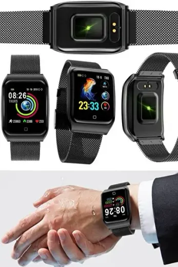 Bluetooth Smartwatches Erkek Ve Kadın Spor Fitness Tracker Su Geçirmez Akıllı Spor Fitness Saat Pro