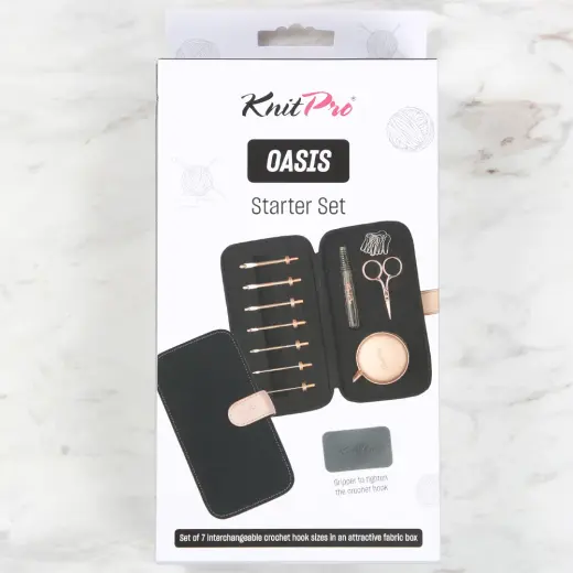 Knitpro Oasis Starter Ucu Değiştirilebilir Tığ Seti - 30981