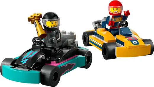 60400 LEGO® City Go-Kartlar ve Yarış Sürücüleri