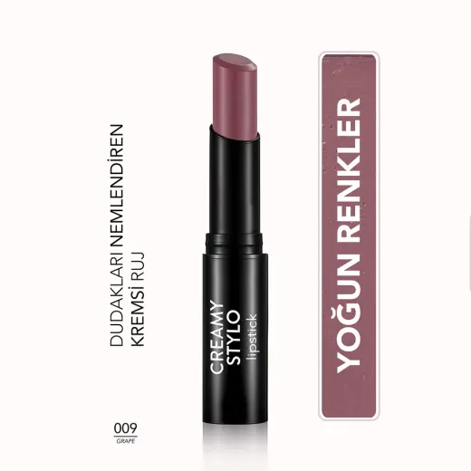 Flormar Creamy Stylo Nemlendirici Etkili Ruj 009 Grape