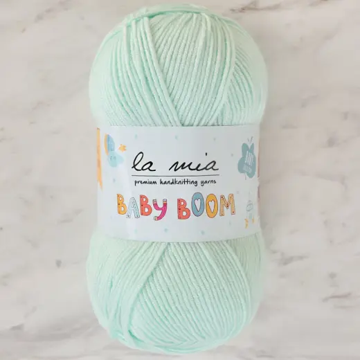 La Mia Baby Boom Bebe Yeşili El Örgü İpi - 1443