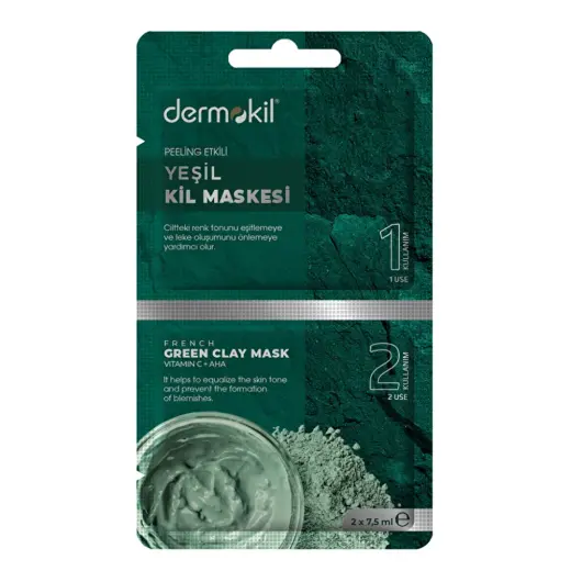 Dermokil Yeşil Kil Maskesi 2 x 7,5 ml