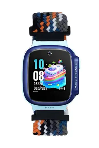 Huawei Watch GT5 41mm KRD-139 18mm Çocuklara Özel Dayanıklı Örgü Kordon