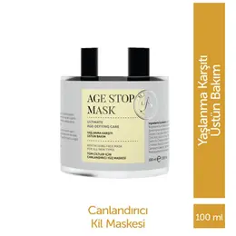 MFM COSMECEUTICALS Age Stop Mask - Yaşlanma Karşıtı Maske 100 ml 2