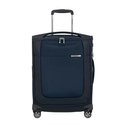 Samsonite Lacivert D'lite - 4 Tekerlekli Körüklü Kabin Boy Valiz 55cm