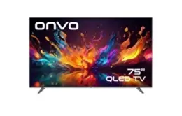 Onvo 75VQ90F3UA 4K Ultra HD 75" 190 Ekran Uydu Alıcılı Google Smart QLED TV 2