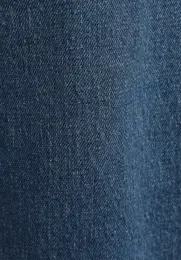 Mom Fit Kadın Mid İndigo Denim Jean Pantolon 9