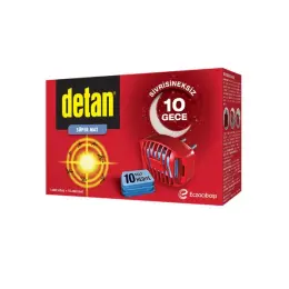 Detan Süper Mat Cihaz + 10 Yedek 2