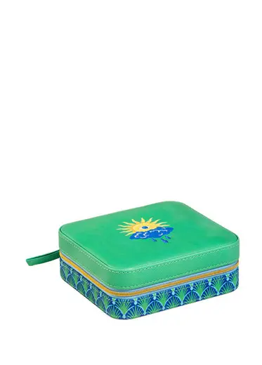 Meılın Mavi Yeşil Takı Kutusu