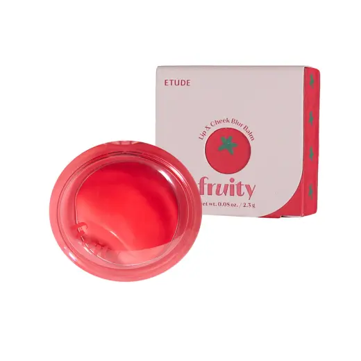 Etude Fruity Lip & Cheek Blur Balm 01 Red Tomato