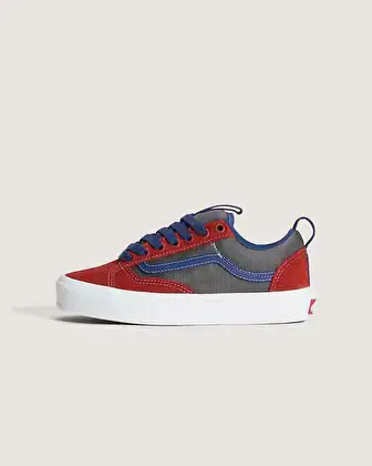 GENÇ SKATE OLD SKOOL 36 + AYAKKABI (8-14 YAŞ) Pewter/Poppy Ember Red