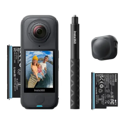 Insta360 X4 Air 8k 360° Aksiyon Kamerası Starter Bundle FlowState Görüntü Sabitleme Özelliği