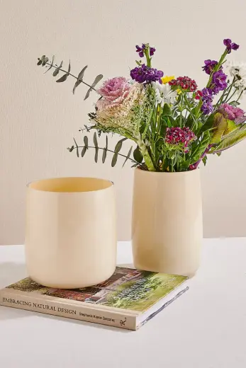 Buket Vazo 24 cm Opal Krem