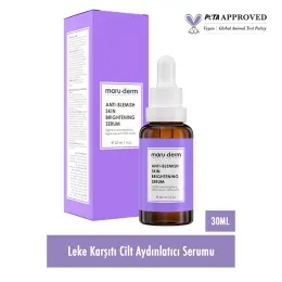 Maruderm Leke Karşıtı ve Beyazlatıcı Cilt Bakım Serumu 30 ml 1