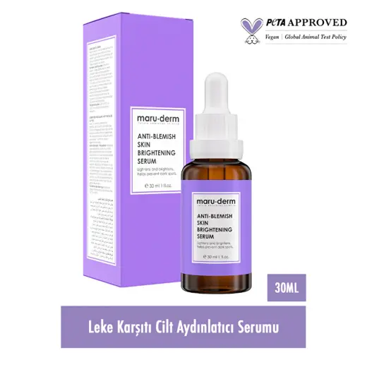 Maruderm Leke Karşıtı ve Beyazlatıcı Cilt Bakım Serumu 30 ml