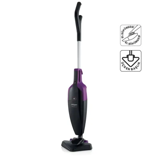 AR4075 Pronto Lux 2‘si 1 Arada Dikey Elektrikli Süpürge 800W, 1,5 L Toz Haznesi, Mürdüm
