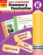 Skill Sharpeners: Grammar & Punctuation : Grade PreK Activity Book