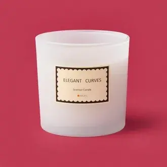 Evidea Deco Elegant Curves Mum - Beyaz - 370 gr