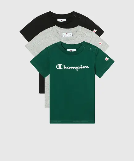 Champion Icons 3 pack Short-Sleeve Tee.