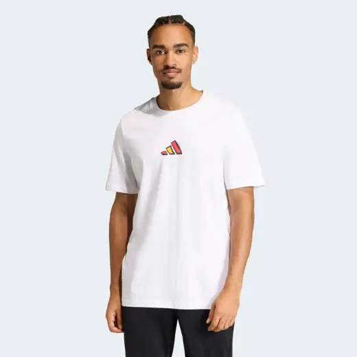 adidas İspanya Tango Graphic Erkek Beyaz T-Shirt