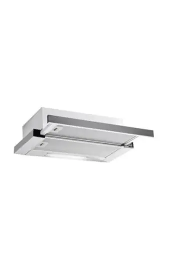 F6 Ecr Çift Filtre Inox Panel Sürgülü Aspiratör