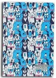 Blue Dogs Patterns Not Defteri