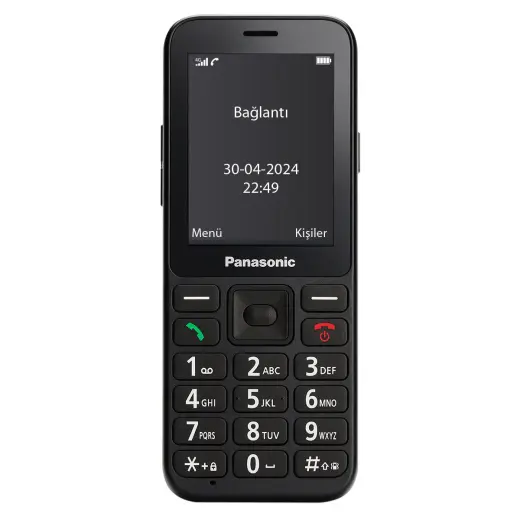 Panasonic KX-TU250EXB Renkli Ekran 4G Tuşlu Cep Telefonu Siyah (2 Yıl Türkiye Distribütör Garantili)