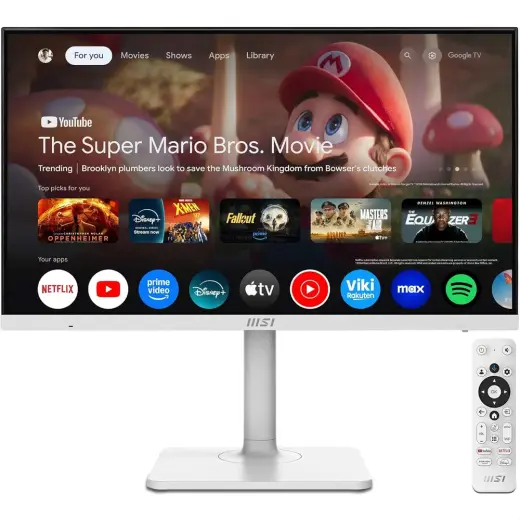 MSI 27 MODERN MD272UPSW, Kurumsal Monitör, UHD, 16:9 Flat, IPS, 60HZ, 1ms Adaptive-Sync, Pivot, Beyaz