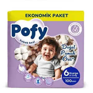 XL 6 Numara Bebek Bezi 100 Adet