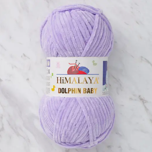 Himalaya Dolphin Baby Bebe Lila Kadife Bebek Yünü - 80305