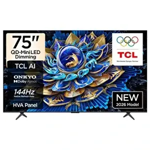 TCL 75T8D 75 inç 4K Premium Qled TV