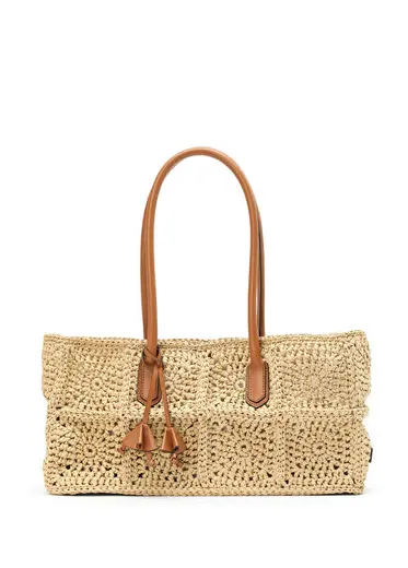 Naturel Bambu Plaj Çantası