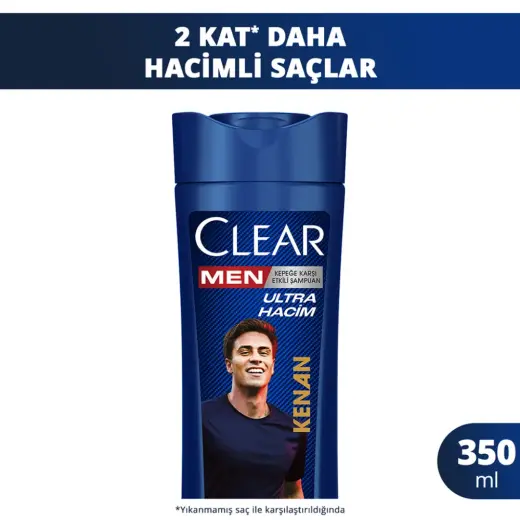 Clear Men Legends Kenan Yıldız Ultra Hacim Şampuan 350 ml