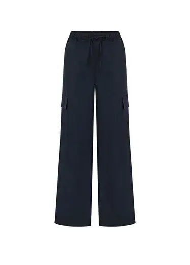 Colette Navy Bol Kesim Kadın Kargo Pantolon