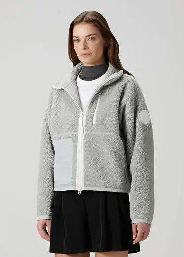 Simcoe Gri Polar Ceket