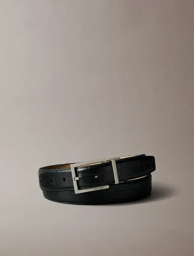 Erkek Square Buckle Kemer