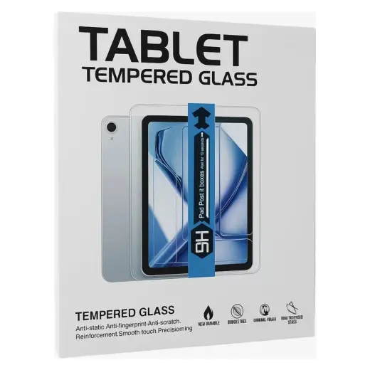 Apple iPad 9. Nesil 10.2 Inc Kolay Uygulama Aparatlı Magic Temperli Cam Ekran Koruyucu A2602 A2604