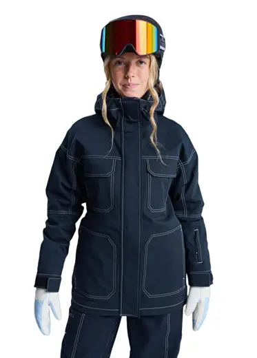 Chloe Kım Lacivert Kadın Snowboard Montu