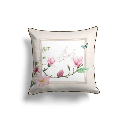 Maxxdeco 43x43 Cm Biyeli Kırlent Kılıfı