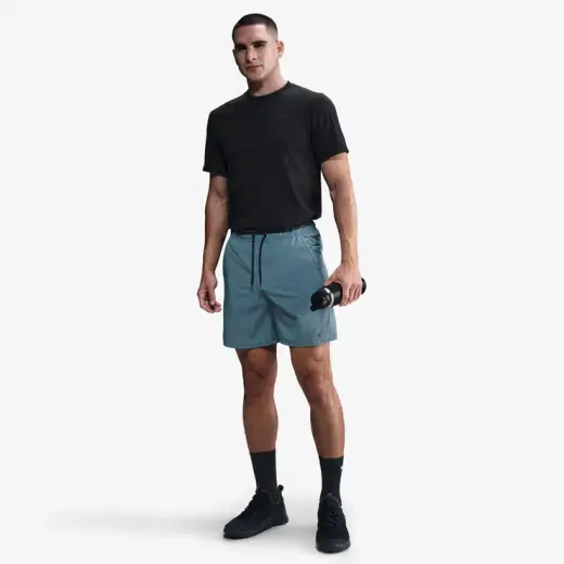 Nike Unlimited Erkek Mavi Antrenman Şortu