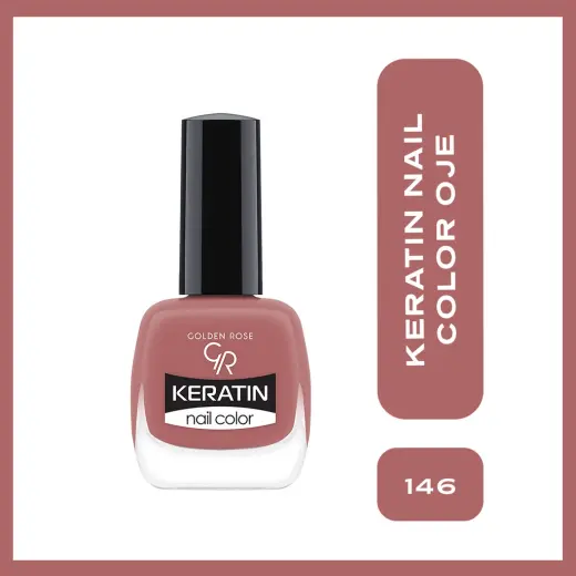Golden Rose Keratin Nail Color Oje No: 146
