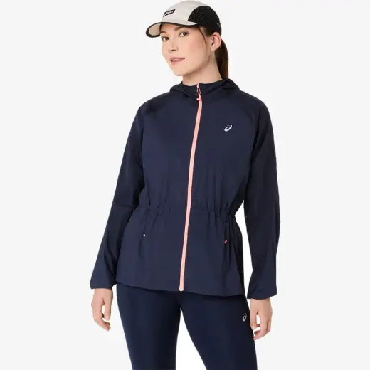 Asics Road Packable Kadın Siyah Koşu Ceket